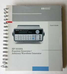 HP 33120A Function / Arbitrary Waveform Generator User Guide- EXCELLENT