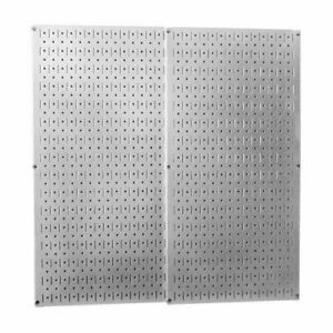 Wall Control 30-P-3232GV Steel Pegboard Pack Assorted Colors
