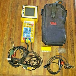 DYNATEL 965DSP V5.00.8 W ISDN TDR CASE LEADS &amp; AA BATTERY PACK NO CHARGER NEEDED