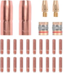 YESWELDER MIG Welding Gun Kit Tip-Nozzle-Diffuser for Miller Millermatic M-25/M-