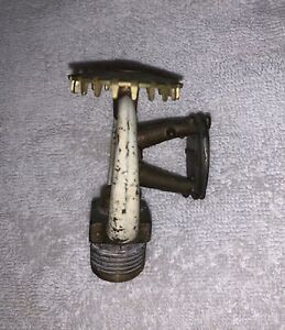 VINTAGE STAR BRASS FIRE SPRINKLER HEAD-212 Degree Upright-1968–#1