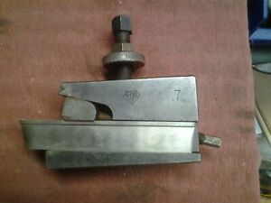 ALORIS CA #7 UNIVERSAL PARTING BLADE HOLDER 7/8&#034; BLADE HEIGHT CNC LATHE CA 7