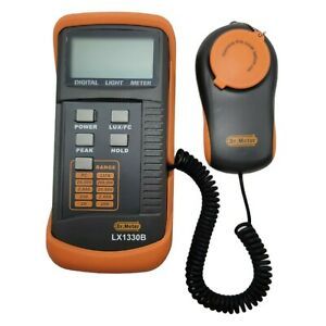 Dr.Meter Lux Meter LX1330B Digital Illuminance / Light Meter 0.1 - 200,000 Lux