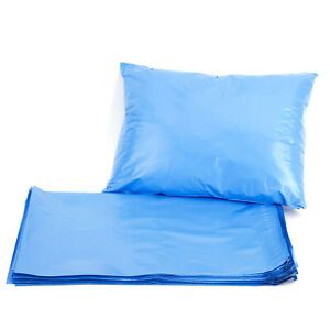 100pcs 10x14&#034; Post Postal Poly Mailers Mailing Bags Postage Self Seal Blue 2mil