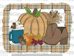Fall Theme ~ ALL Things Autumn ~ Sublimation Transfer ~ Ready to Press