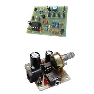 NE555 Multi-Channel Waveform Generator Module LM386 Amplifier Board ICSK025A