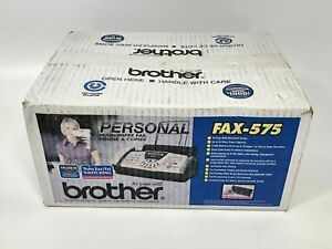 Brother Personal FAX-575 Plain Paper Fax Phone &amp; Copier