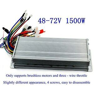 Brushless Speed Controller DC Electric Bicycle Overheating Protection Durable