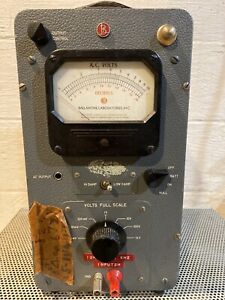 Electronic Voltmeter Ballantine Labrotories 302C