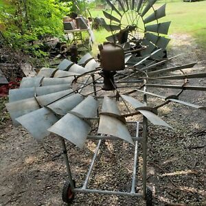 6&#039; (X802) Aermotor Windmill  wheel and Case condition UNKNOWN  NO VANE