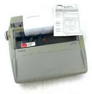 Brother Correctronic GX-6750 Electronic Typewriter with Cover Manual Working