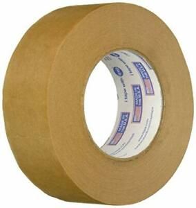 Intertape 9341 1.88in. x 60yds Kraft Paper Flatback Carton Sealing Tape Natur...