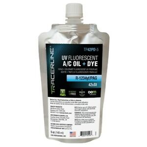 SPECTRONICS CORP/TRACER TP42P-5 5 Oz (148 Ml) Foil Pouch R-1234Yf/Pag Oil