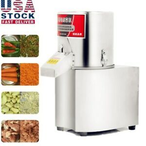 110V Commercial Food Processor Electric Vegetable Chopper Grinder Machine 600W