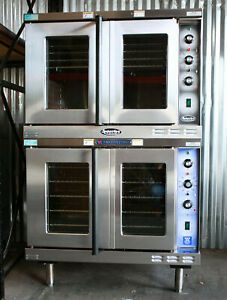 Bakers Pride GDCO-E2 Electric Full Size Convection Oven DOUBLESTACK SCHOOL SURPL