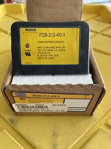 ILSCO Power Distribution Block PDB 212-4/0-3