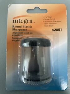 Integra - Pencil Sharpener - Round Pencil Sharpener Oval Smoke