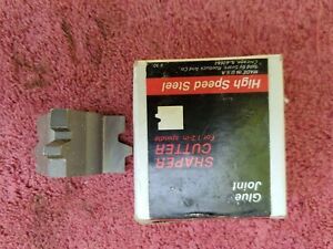 Sears Craftsman 9-3019 Glue Joint Shaper Cutter 1/2&#034;