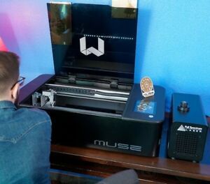 Muse3D Autofocus 45 watt CO2 Laser engraver