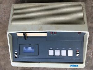 lanier p-100 microcassette dictation machine