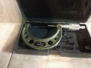 Mitutoyo 103-179 2-3&#034; .001&#034; Outside Mechanical Micrometer - Made in Japan