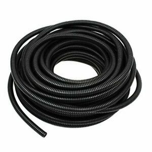 3/8 Inch 20 Feet Split Loom Wire Flexible Tubing Conduit Hose
