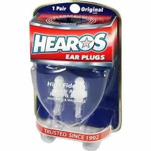 HEAROS High Fidelity Musician Ear Plugs Ultimate In Comfortable And Hearing P...