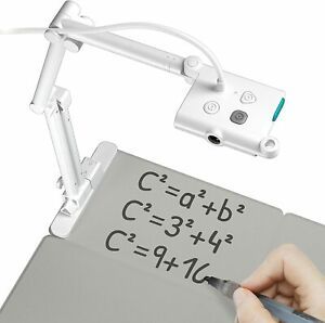USB A3 Visualiser with built-in Dry-Erase Board, Set for Classroom Presentations