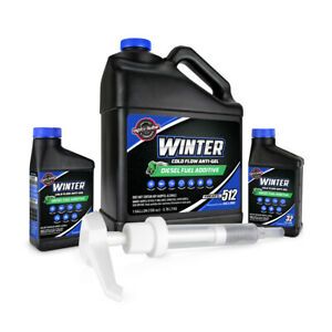 OPTI-LUBE WINTER ANTI-GEL DIESEL FUEL ADDITIVE: 1 Gallon with Accessories