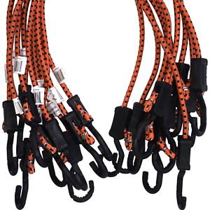 Kotap MABC-32 All Purpose Light Duty Adjustable Bungee Cords with Hooks, 32-I...