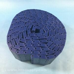 Intralox MTW 4.5 9ft 1400 Flat Top Blue Acetal 10FT 120 Row Belt USIP