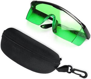 Green Laser Enhancement Glasses - Huepar GL01G Adjustable Eye