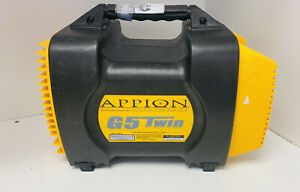 APPION G5 TWIN REFRIGERANT RECOVERY MACHINE, PRE-OWNED TESTED ! FREE SHIP.