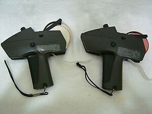 Lot of 2 Avery-Dennison Monarch 1115 Pricing Label Guns