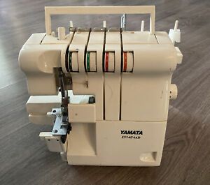 Yamata FY14U4AD SERGER Sewing Machine UNTESTED parts Or Repair Only READ!