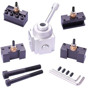 JWGJW 120034 Tooling Package Mini Lathe Quick Change Tool Post &amp; Holders Tool