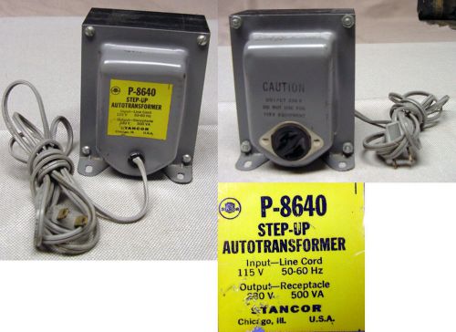 Stancor P-8640 step-up AC transformer