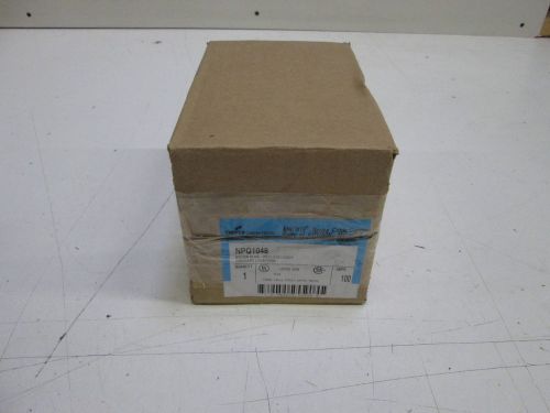 CROUSE-HINDS MOTOR PLUG- INSULATED BODY NPQ1048 * NEW IN BOX*