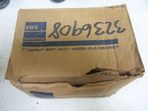 Lot of 28 appleton k125 &amp; 150 conduit *new in a box* for sale