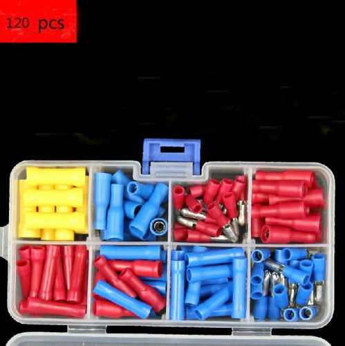120* Insulated Terminals Male/Female Bullet Plug Connectors Copper  Hot Sale