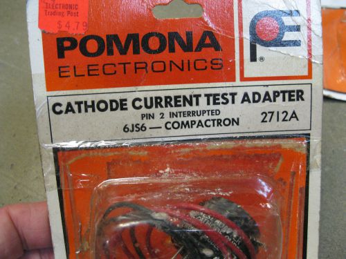 Pomona Electronics 6JS6 Cathode Current Test Adapter