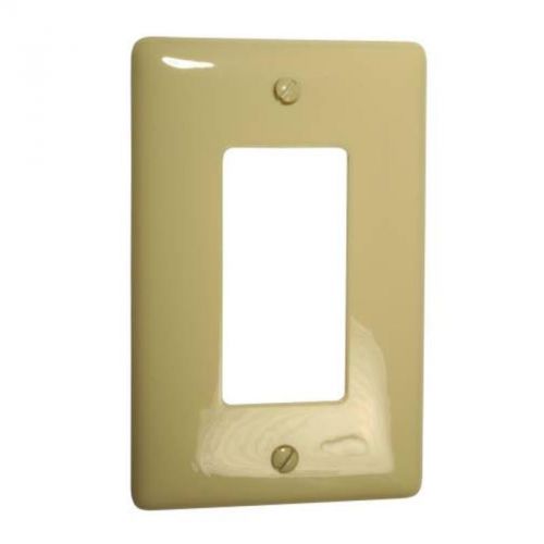 Decorator Wallplate Midi 1-Gang Ivory NPJ26I HUBBELL ELECTRICAL PRODUCTS NPJ26I