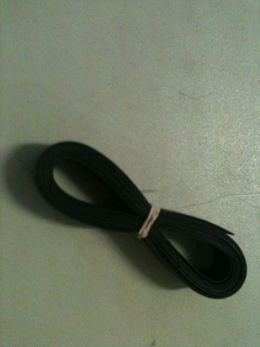 1/2&#034; ID / 13mm ThermOsleeve BLACK Polyolefin 2:1 Heat Shrink tubing- 10&#039; section