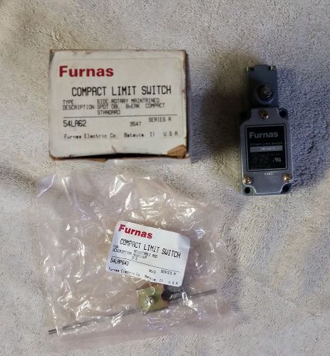 Furnas Compact Limit Switch 54LA62 and Adjustable Rod 54LAP643 NEW