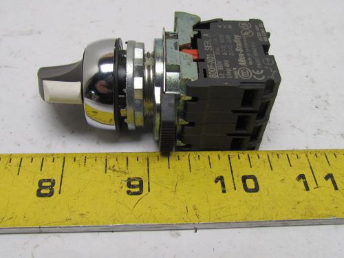 Allen Bradley 800F-X01 2 Position Maintained Non-illuminated Selector Switch