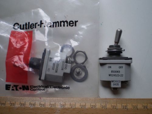1x Mil Spec Eaton/ Cutler-Hammer  SPST Toggle Switch