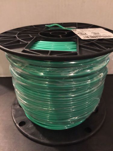 12 AWG Solid Copper THHN Wire 500&#039; Spool Green