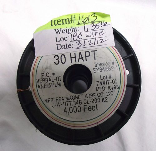 MWS 30 HAPT 30 AWG Magnet Wire 1.35Lb