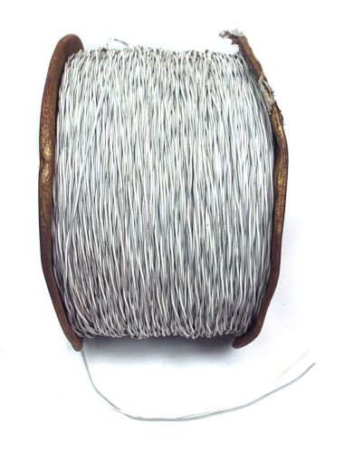 5m 2c teflon wire od=?1.6mm multi strand copper silver-plated ?0.15mm x19c 22awg for sale