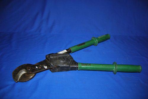 Greenlee 756 ratchet cable cutter for sale